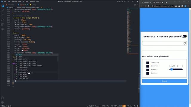 Build Password Generator using JavaScript | Password Generator with Html, Css & Javascript смотреть онлайн