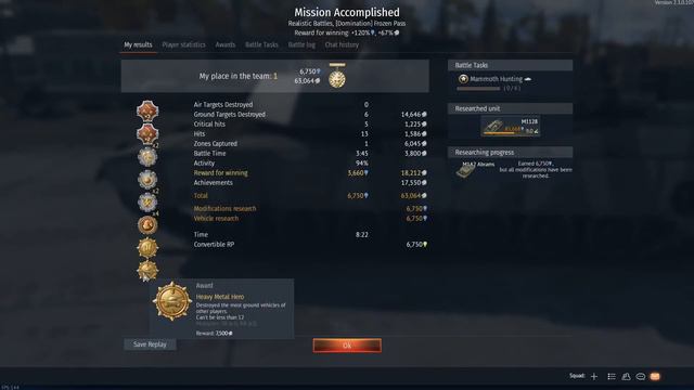 Same Map In a row & Same Result | M1A2 Abrams ( War Thunder ) смотреть онлайн