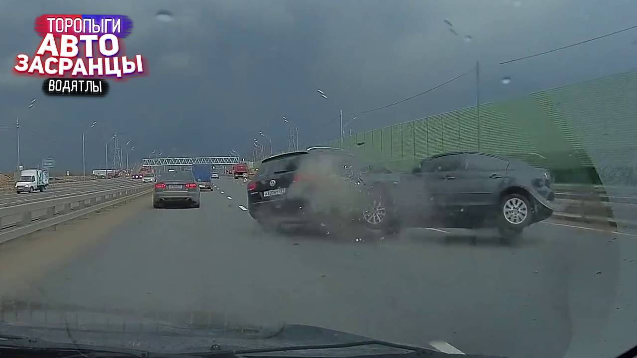 Сентябрянутые Идиоты! Торопыги и Водятлы на Дороге ДТП смотреть онлайн