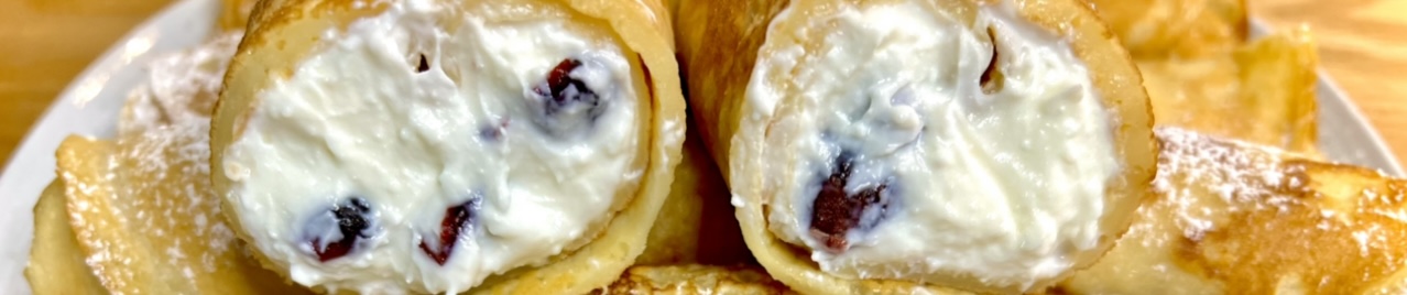 Нежные блинчики с творожной начинкой на сыворотке!