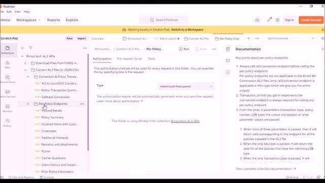 WinsurTech AL3 Parser Live Demo with Postman смотреть онлайн