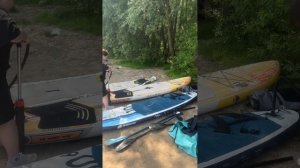 Три сапборда и один хитрый татарин ? #сапборд #сапы #сплав