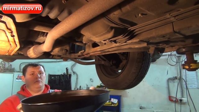 Замена масла и промывка двигателя смотреть онлайн