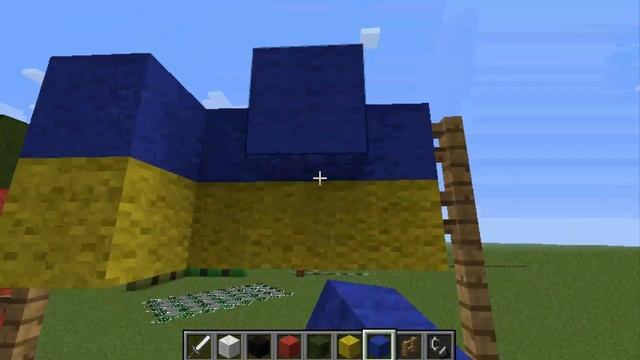 Как правильно сделать Российский, Беларусский,Украинский и Немецкий флаг в minecraft'e от Werdas'a смотреть онлайн