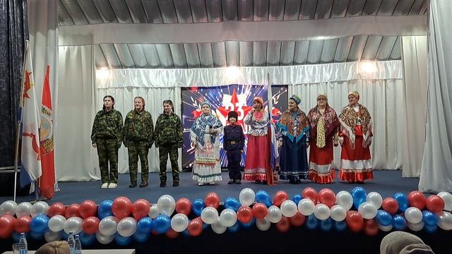 Конкурсная программа среди трудовых коллективов поселка Ленинский. "Святое дело Родине служить" смотреть онлайн