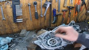 замена подшипника коленвала без разбора двигателя