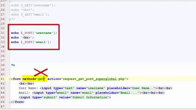PHP Day 6 Post Super Global смотреть онлайн