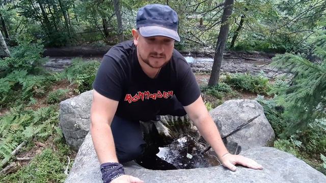 Велопоход по Карпатам 2021 # 9. Село Космач. Гора Сиглін. Колодец в камне. 07 августа, 14:00. смотреть онлайн