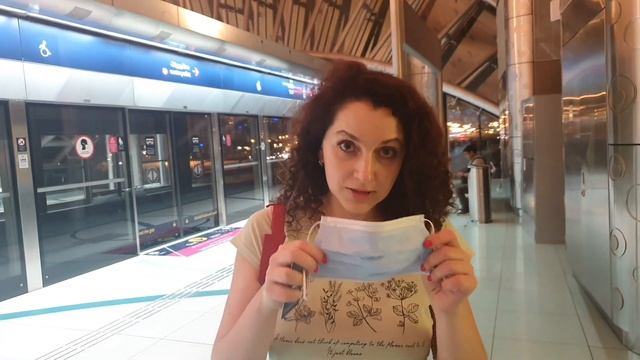 Дубай Марина ночью/Метро/Популярная уличная еда Дубая/Влог смотреть онлайн