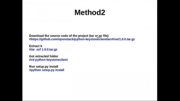 How to Install Python Package from GitHub