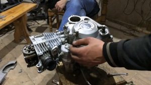 Поломався баджадж боксер 150. Ремонт