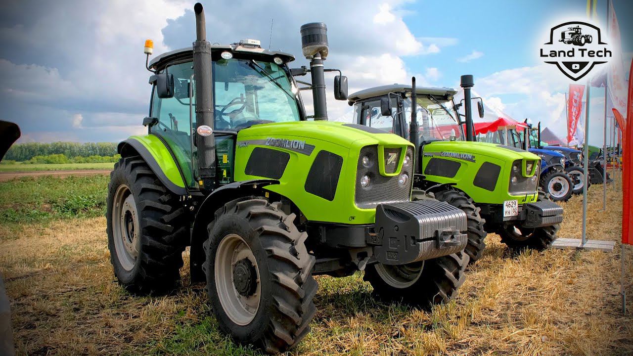 Трактор, который набирает популярность в России - Zoomlion RS1604! Обзор - 2022! смотреть онлайн