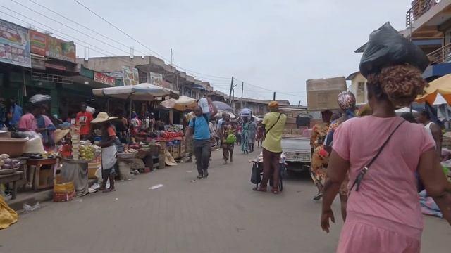 INSIDE HIDDEN MARKET IN GHANA ACCRA, AFRICA