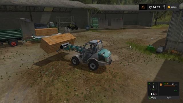 Farming Simulator 17 - Forestry and Farming on The Valley The Old Farm 010 смотреть онлайн