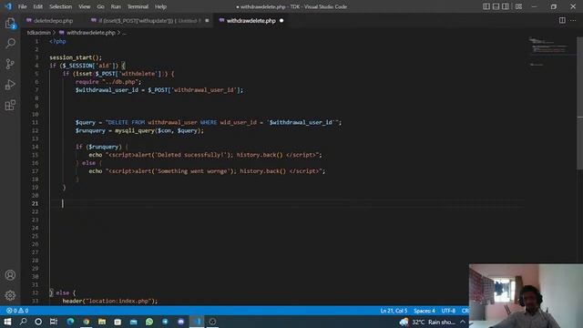 Let's Code || Help || INSERT-UPDATE-DELETE on one click in PHP смотреть онлайн
