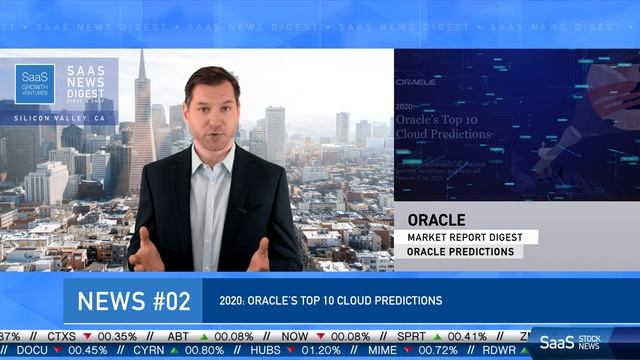 Oracle’s Top 10 Cloud Predictions in 2020 - SaaS News Digest #30 смотреть онлайн