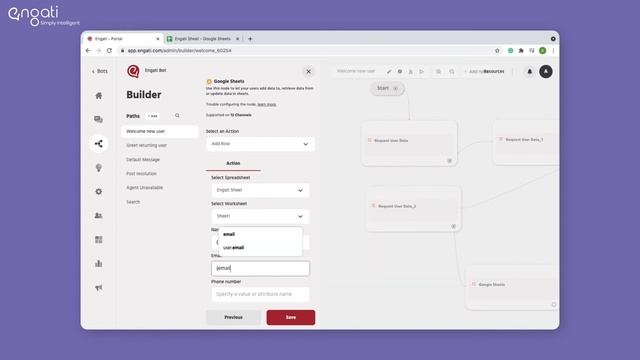 How to integrate Google Sheets with your Engati chatbot смотреть онлайн