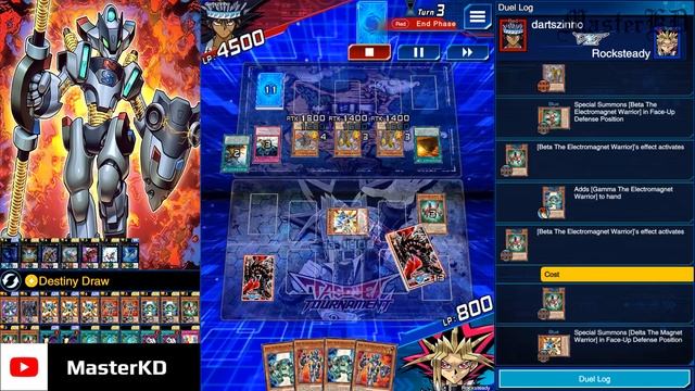 Yu-Gi-Oh! Duel Links - 242nd King of Games with Magnet Warrior - Ranked Duel August 2021 смотреть онлайн