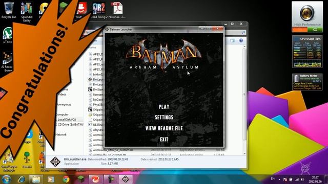 How to change video/graphics/display settings on Batman Arkham Asylum[+game download link] смотреть онлайн