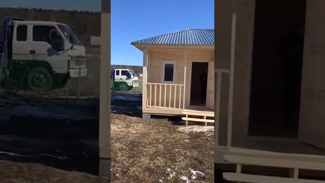 Щитовой дом 6х6 м «Казачий» смотреть онлайн