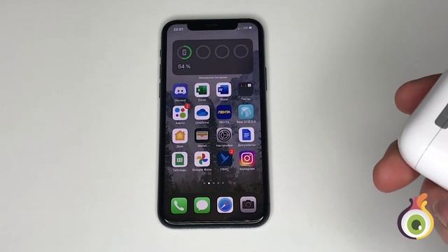 Как быстро узнать заряд AirPods Pro не открывая кейс. смотреть онлайн