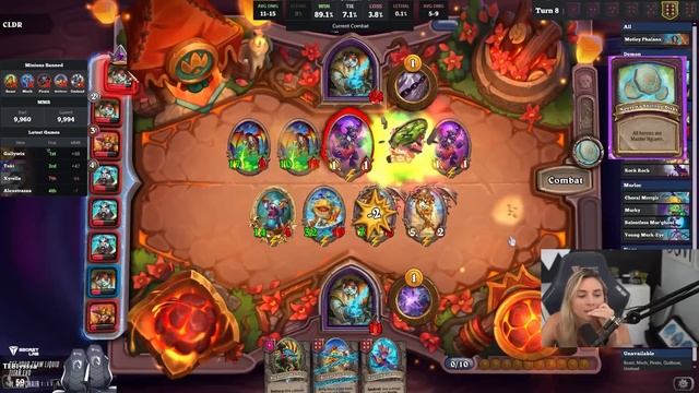 So Many Choral and Bassgills in This ZANY Murloc Build - Hearthstone Battlegrounds смотреть онлайн