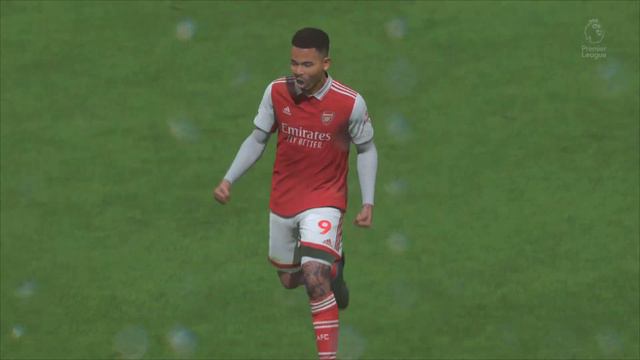 FIFA 23 - Jesus celebrates winning goal with invisible manager смотреть онлайн