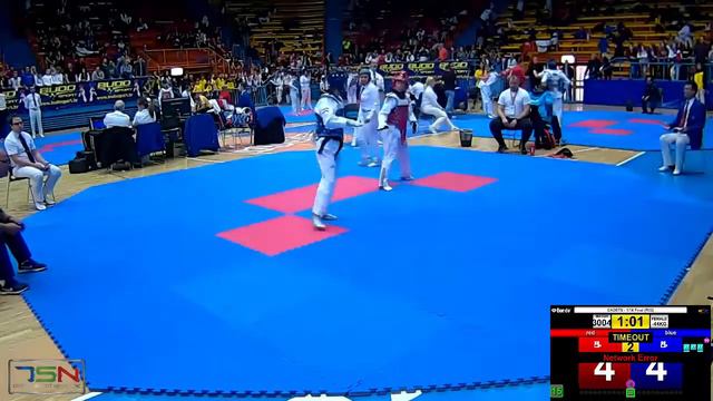 3004 MIA HORVATIC T S Z Z CRO vs CELESTYNA SIEJAK UKS TKD KORNIK POL 14 16 смотреть онлайн