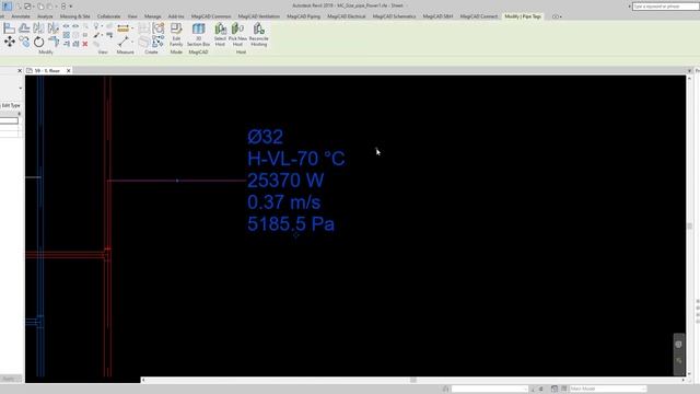 MagiCAD for Revit - Text and line coloring смотреть онлайн