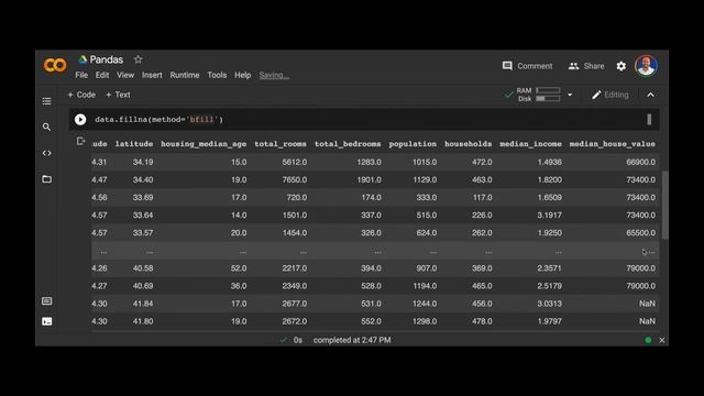 How To Fill Missing Data With Pandas Fillna - Data Science For Beginners смотреть онлайн