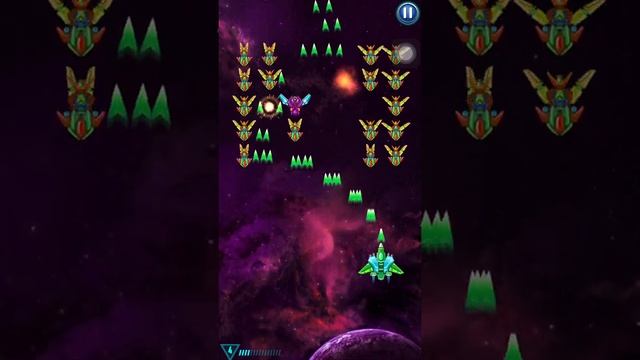 [Campaign] Level 1 Galaxy Attack: Alien Shooter | Best Relax Game Mobile | Arcade Space Shoot смотреть онлайн
