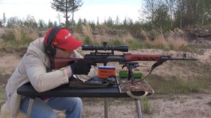 Пристрелка оптики на ТИГРЕ Часть 1