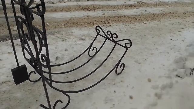 Кованая дровница смотреть онлайн