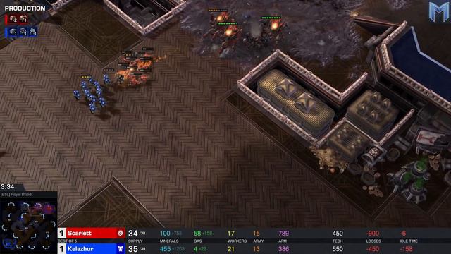 🇨🇦 Scarlett (Z) vs 🇧🇷 Kelazhur (T) - America - Masters Summer 2023 - StarCraft 2 - Cast 2206 смотреть онлайн