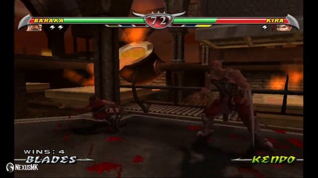 Mortal Kombat: Deception - Baraka Gameplay [720p60] смотреть онлайн