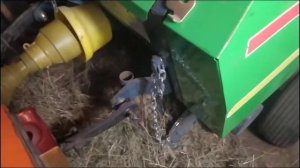 Пресс подборщик 0850 испытание первый рулон