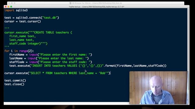 10.6 SQL with Python: Search the database with Python and return requested values смотреть онлайн