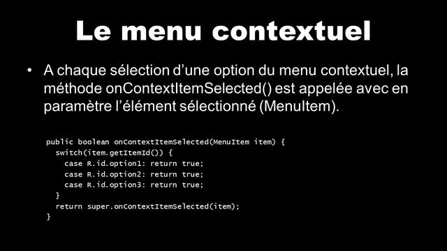 Comment utiliser le menu contextuel sur Android ? [View_Menu_Context] (Android Lab Test) смотреть онлайн