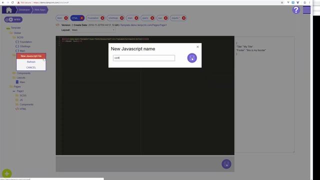 LampCRM Developer Web Apps смотреть онлайн