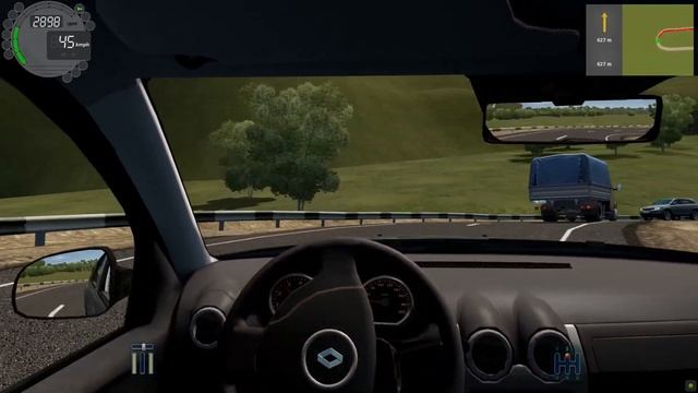 City Car Driving - Renault Duster | OFF-ROAD смотреть онлайн
