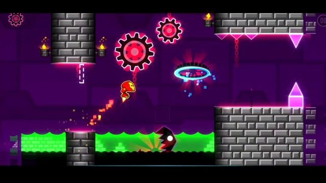 "Deadlocked" 100% (3 Coins) - Geometry Dash смотреть онлайн