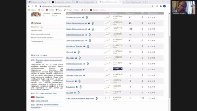 Во что вкладывать и с какими рисками? Еженедельный обзор Comon.ru с Александром Горчаковым! смотреть онлайн