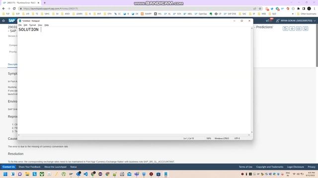 SAP Issue #2 [FIORI] : Runtime Error: 'RAISE_SHORTDUMP' смотреть онлайн