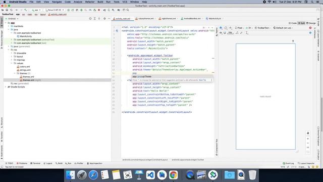 Toolbar in Android (Kotlin) - 038 #Toolbar #ActionBar #Kotlin..#2021 смотреть онлайн
