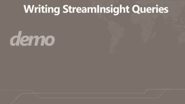 introduction to microsoft sql server 2008 r2 streaminsight смотреть онлайн