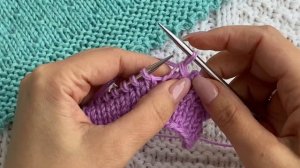 ? Очень КРАСИВОЕ ЗАКРЫТИЕ петель! Закрытие петель спицами зубчиками Picot binding off knitting!