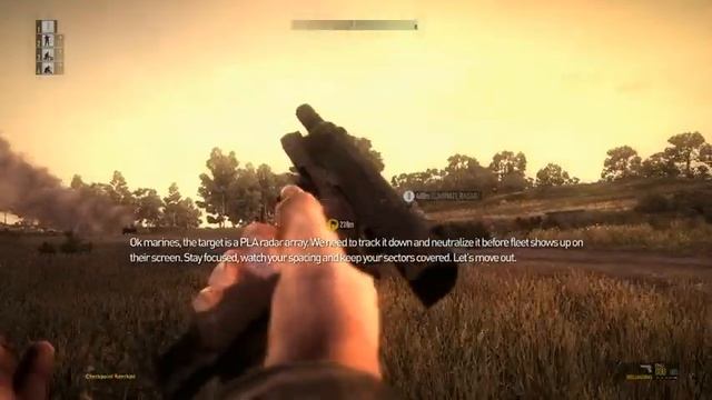 Operation Flashpoint: Dragon Rising on HD 3850 смотреть онлайн