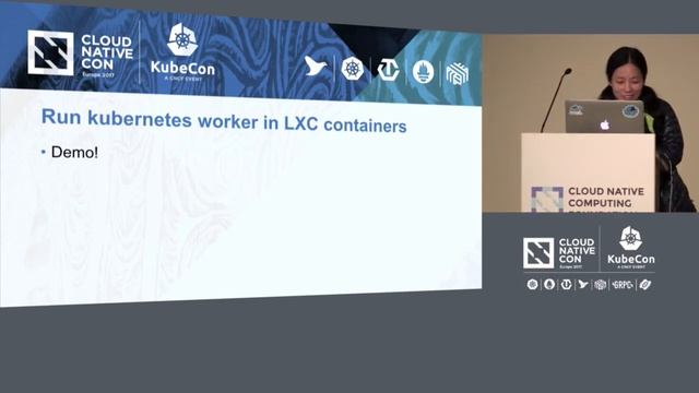 Leverage LXD/LXC with Kubernetes [A] - Lin Sun, IBM смотреть онлайн