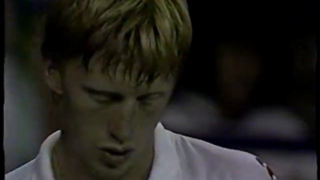 1987 US Open Boris Becker vs. Brad Gilbert highlights смотреть онлайн
