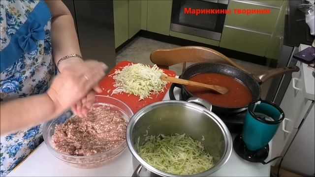 Ленивые голубцы. Маринкины творинки смотреть онлайн